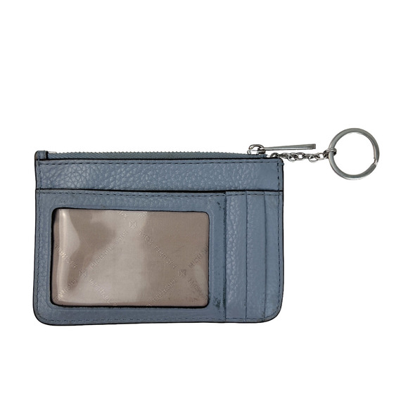 Michael Kors Fulton Coin Pouch and Card Case with Key Ring and ID Window - Picture 3 of 8